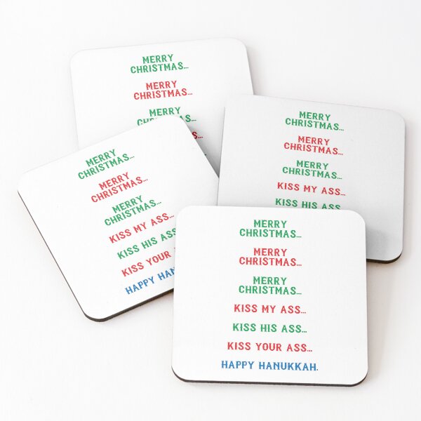 Item preview, Merry Christmas… Happy Hanukkah / Christmas Vacation  designed and sold by Cuttintees.