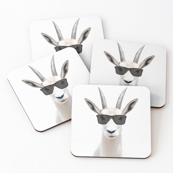 Item preview, Funny cool Oryx wearing sunglasses designed and sold by LazyOwlStore.