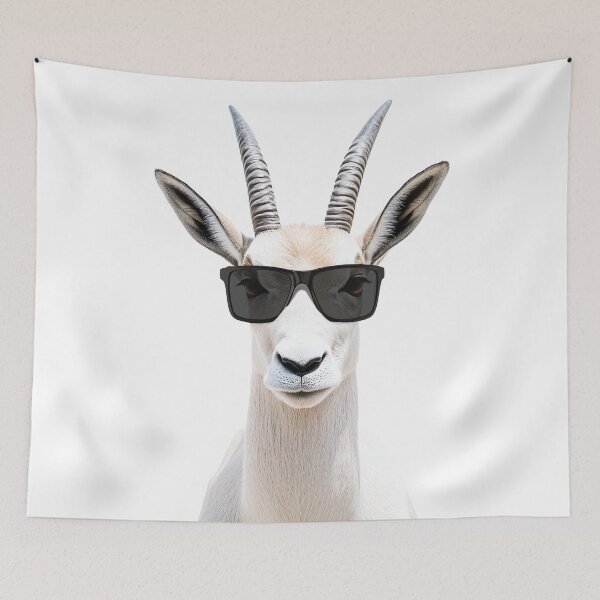 Item preview, Funny cool Oryx wearing sunglasses designed and sold by LazyOwlStore.