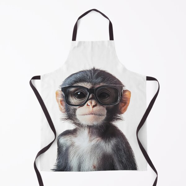 Item preview, Funny cool Monkey wearing sunglasses designed and sold by LazyOwlStore.
