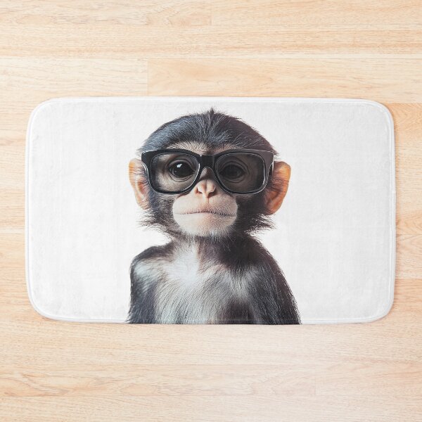 Item preview, Funny cool Monkey wearing sunglasses designed and sold by LazyOwlStore.