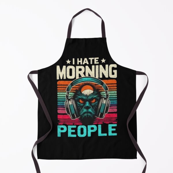 Item preview, I Hate Morning People designed and sold by Fictio ⭐⭐⭐⭐⭐.