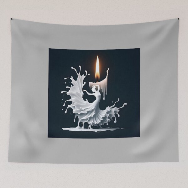 Item preview, Candle Flamenco Dancer Abstract  designed and sold by Amerbel.