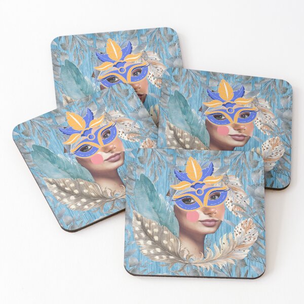 Item preview, Masked woman designed and sold by GasconyPassion.