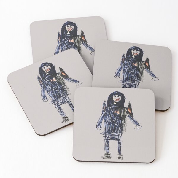 Item preview, Whimsical Vampire - Childlike Gothic Art designed and sold by OlenaShynkarenk.