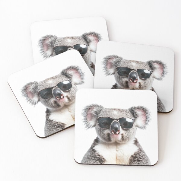 Item preview, Funny cool Koala wearing sunglasses designed and sold by LazyOwlStore.