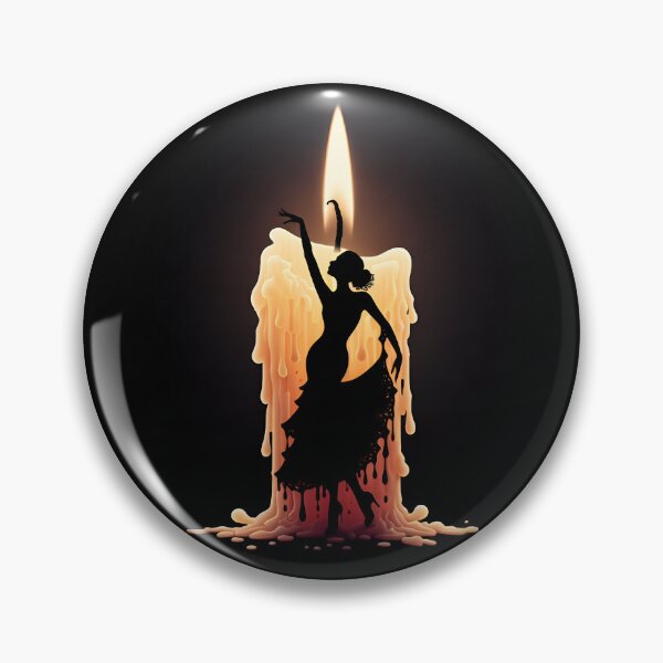 Item preview, Candle Flamenco Dancer Abstract  designed and sold by Amerbel.