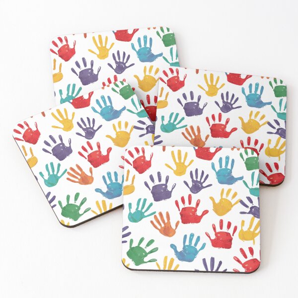 Item preview, Finger Painting Hands Colorful designed and sold by Ktpier.