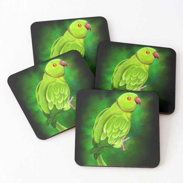 Item preview, Rose-ringed parakeet designed and sold by Icydragon’s artworks.