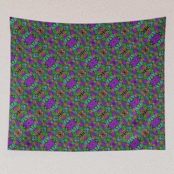 Item preview, abstract arches pattern 2 designed and sold by chambergambit.