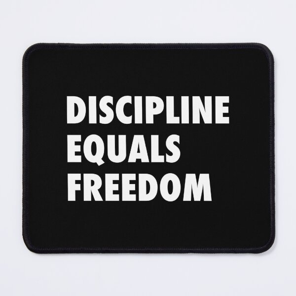 Item preview, Discipline Equals Freedom Jocko Willink 01 - White | Fitness Army Navy Training designed and sold by PawaPotto.