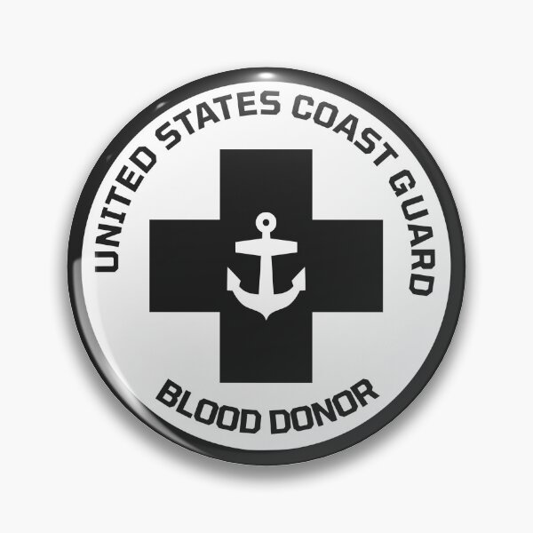 Item preview, Coast guard related items Blood donor edition designed and sold by Coasties.