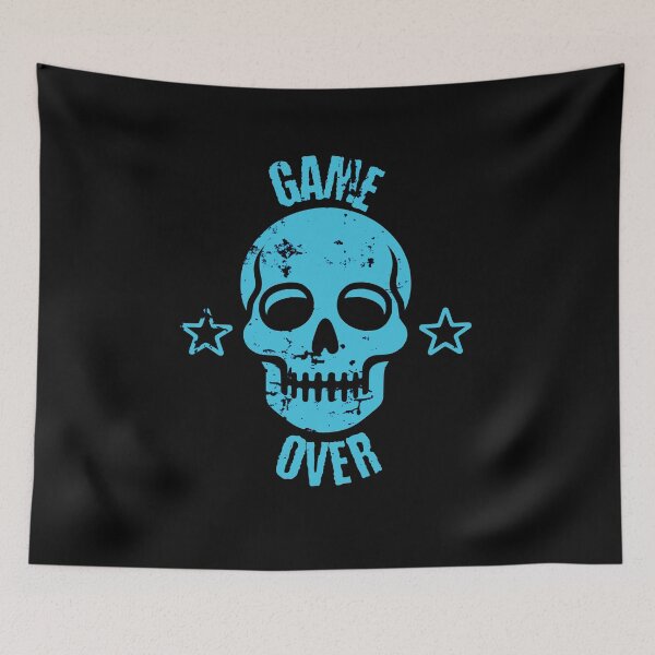 Item preview, Hudson aliens game over skull designed and sold by shirttruck.