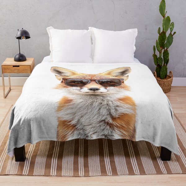 Item preview, Funny cool Fox wearing sunglasses designed and sold by LazyOwlStore.