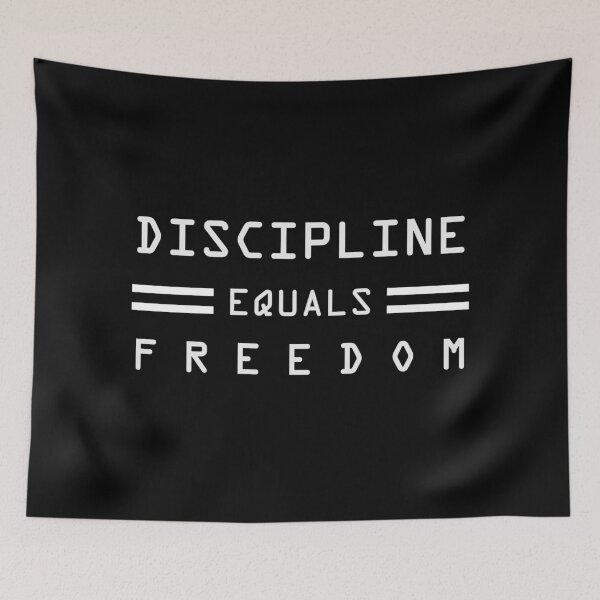 Item preview, Discipline Equals Freedom Jocko Willink 02 - White | Fitness Army Navy Training  designed and sold by PawaPotto.