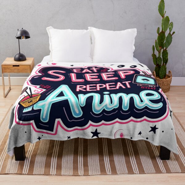 Item preview, Eat Sleep Anime Repeat 1 designed and sold by PattaZone.