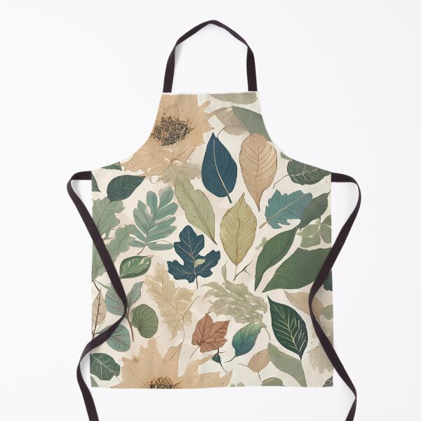 Item preview, Vintage Autumn Falling Leaves Print Dreamy Romantic designed and sold by stxaris.