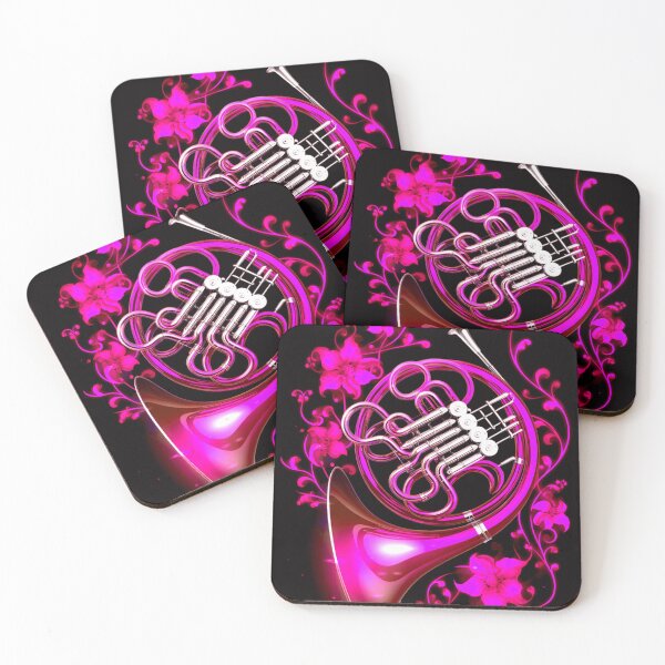 Item preview, Magenta French Horn Fantasy designed and sold by Exodoi.