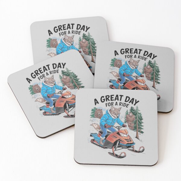Item preview, Winter Wolf Snowmobile Adventure in Snowy Forest designed and sold by love3617.