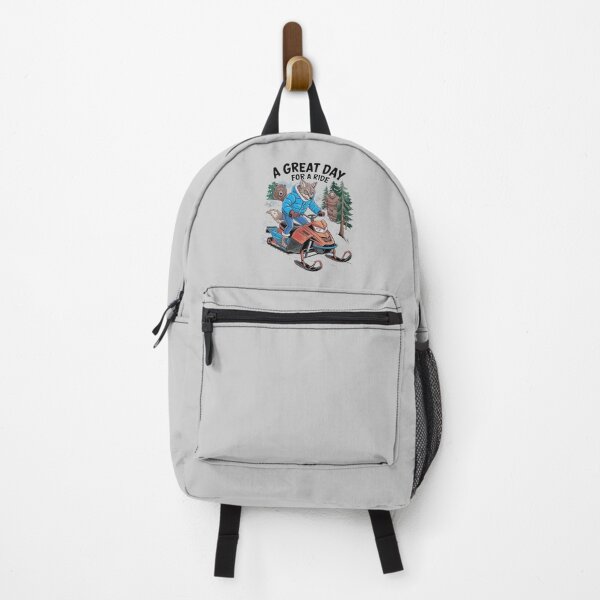 Item preview, Winter Wolf Snowmobile Adventure in Snowy Forest designed and sold by love3617.