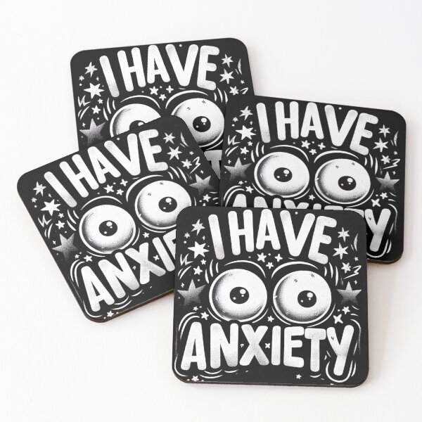 Item preview, i have anxiety designed and sold by Fictio ⭐​⭐​⭐​⭐​⭐​.