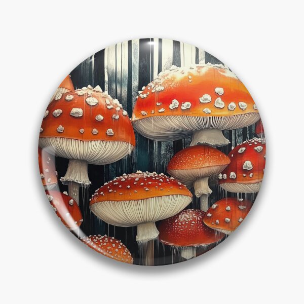Item preview, Mushroom Heaven. Fly Agaria, Red & White spot illustration. designed and sold by Shoot-The-Moon.