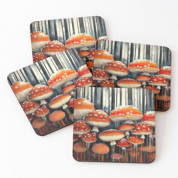 Item preview, Mushroom Heaven. Fly Agaria, Red & White spot illustration. designed and sold by Shoot-The-Moon.