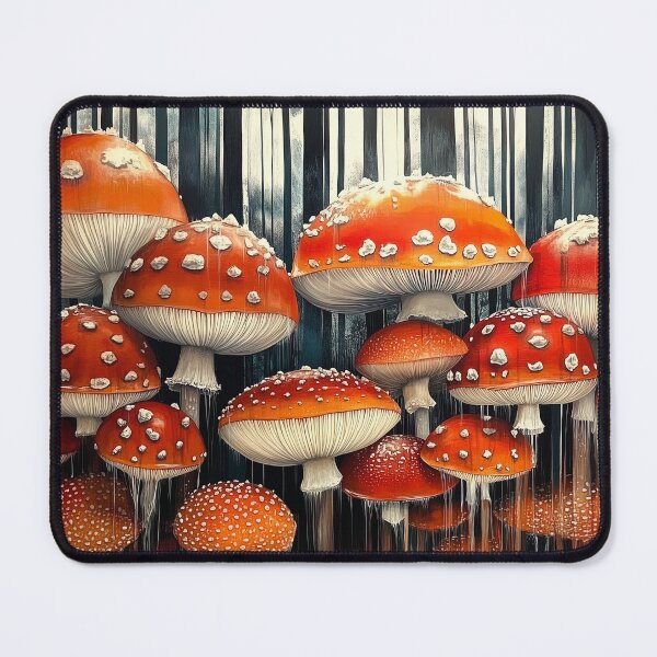 Item preview, Mushroom Heaven. Fly Agaria, Red & White spot illustration. designed and sold by Shoot-The-Moon.