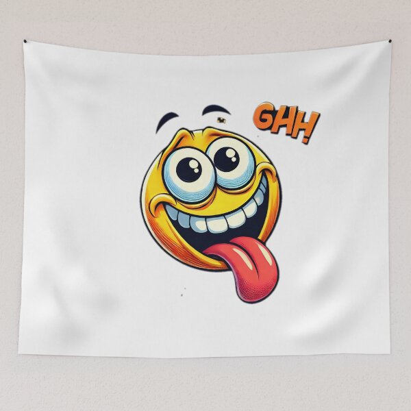Item preview, goofy ahh emoji design sticker designed and sold by NCNGDESIGN.