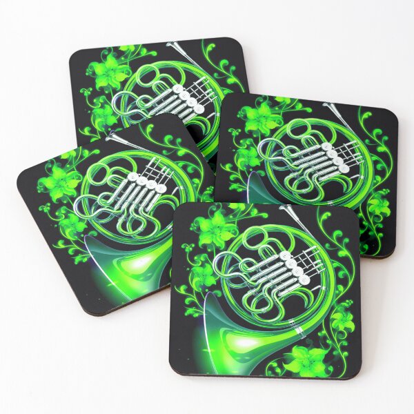 Item preview, Green French Horn Fantasy designed and sold by Exodoi.