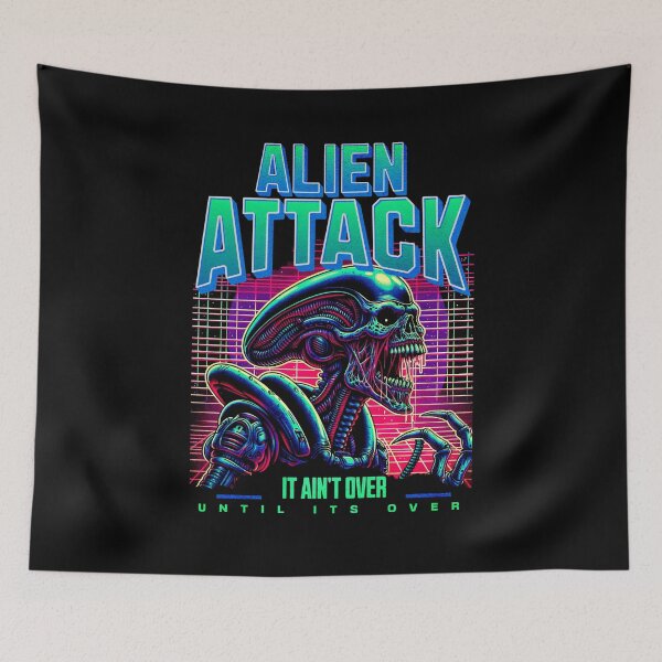 Item preview, Alien attack zombie aliens designed and sold by shirttruck.