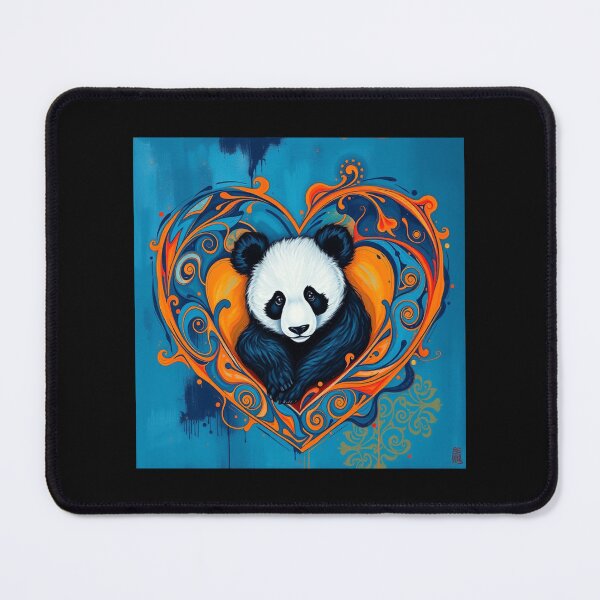 Item preview, Panda Heart designed and sold by Planetporridge.