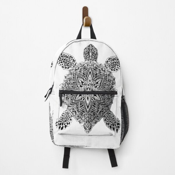 Item preview, Mandala Turtle Illustration - Intricate Black Art designed and sold by ZetaDream.