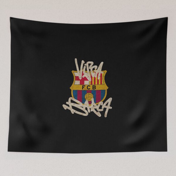 Item preview, Visca Barca vintage style  designed and sold by Ushopfake.