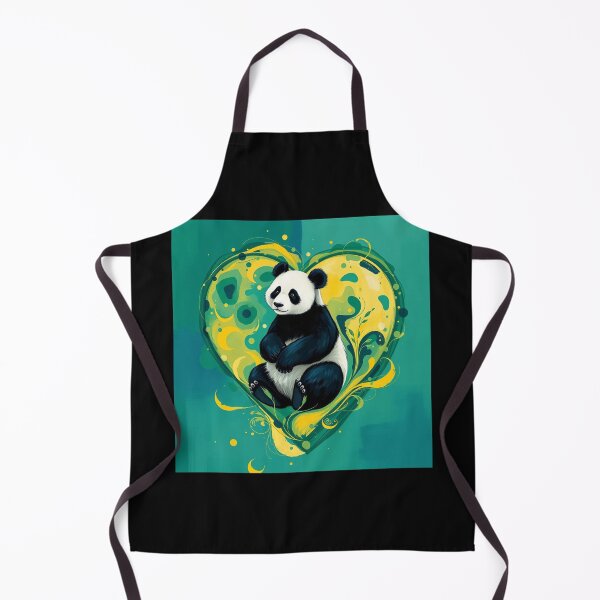 Item preview, Panda Heart Art designed and sold by Planetporridge.