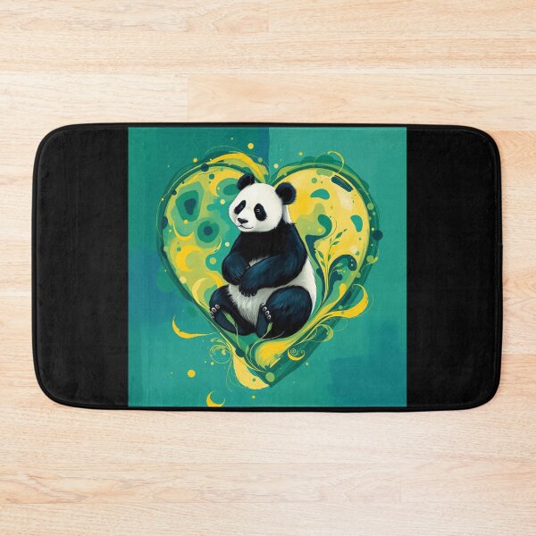 Item preview, Panda Heart Art designed and sold by Planetporridge.