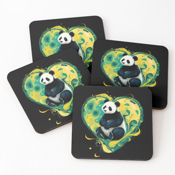 Item preview, Cute Panda Art designed and sold by Planetporridge.