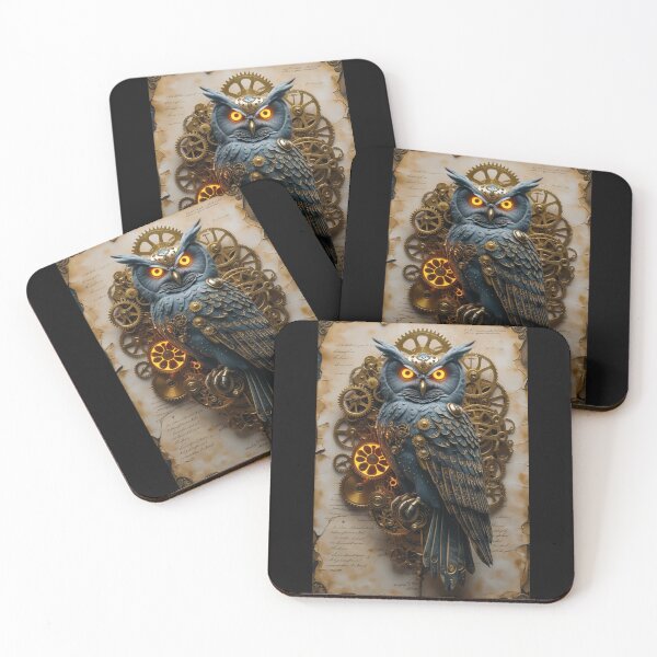 Item preview, Steampunk Owl designed and sold by ThePrimeMan.