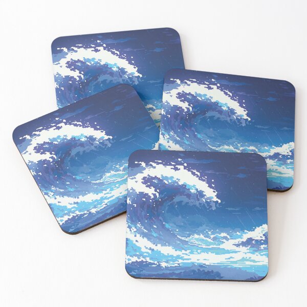 Item preview, Pixel Tidal Wave designed and sold by Steven Coman.