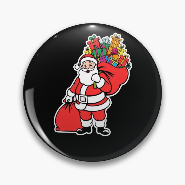 Item preview, Jolly Santa with Christmas Gifts designed and sold by Taans-Creation.