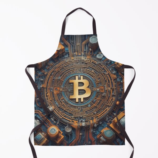 Item preview, Computer chip Bitcoin designed and sold by S-R-TDesign.