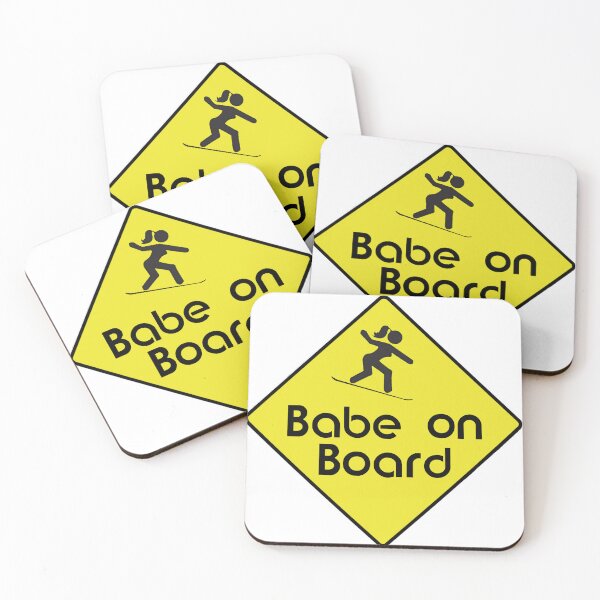 Item preview, Babe on Board designed and sold by RickPostCo.