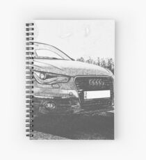 Audi RS6 Spiral Notebook