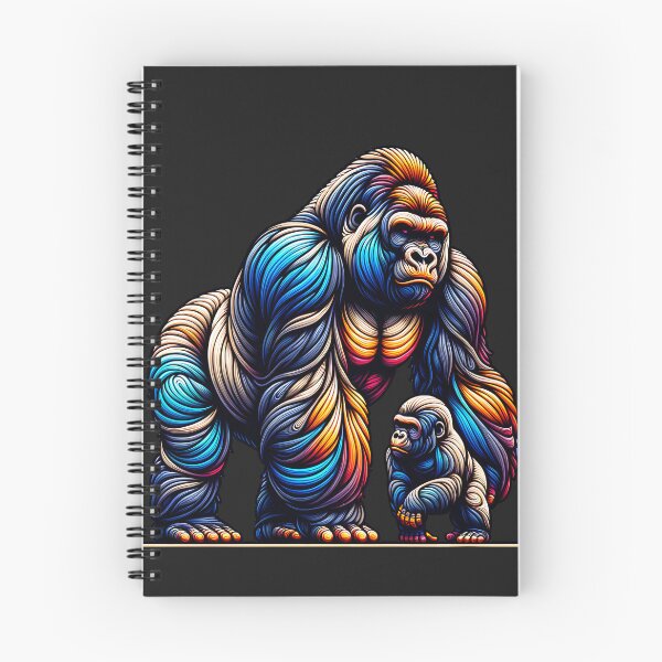 Item preview, The Gorilla and her Baby designed and sold by AwesomeBeyondLimits.