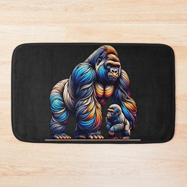 Item preview, The Gorilla and her Baby designed and sold by AwesomeBeyondLimits.