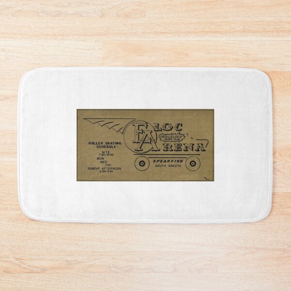 Item preview, Floc Arena Spearfish South Dakota Roller Skating Rink Sticker Decal Label designed and sold by tislord.