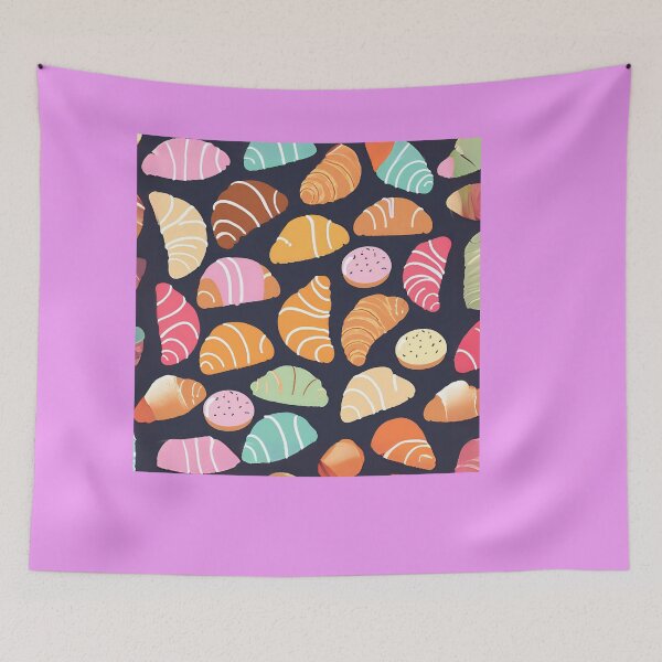 Item preview, Sweet Japanese Kawaii Pastel Croissants designed and sold by stxaris.