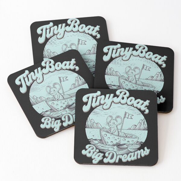 Item preview, Tiny boat, big dreams - Dream big designed and sold by JansenGS.
