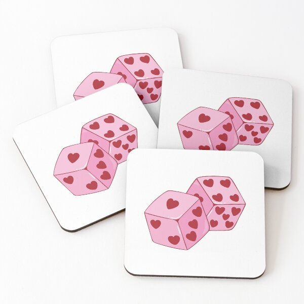 Item preview, Lindos dados de corazón designed and sold by OceanStudio224.