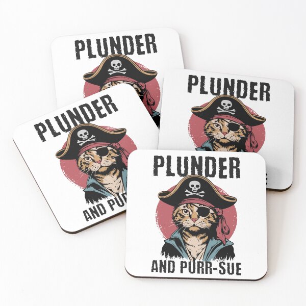 Item preview, Plunder and purr-sue designed and sold by VariousGoodies.
